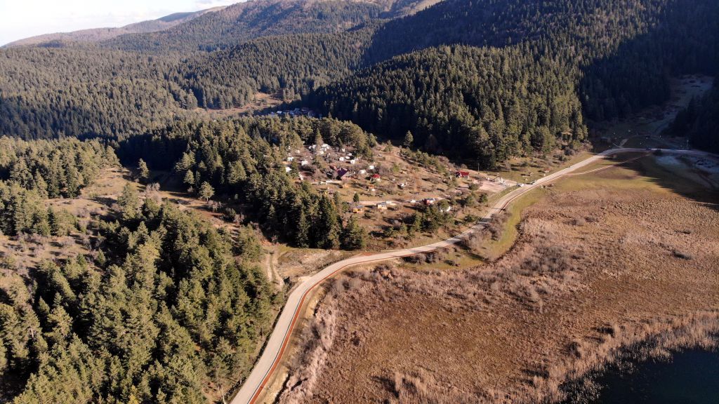 Abant Tabiat Parkı boş kaldı