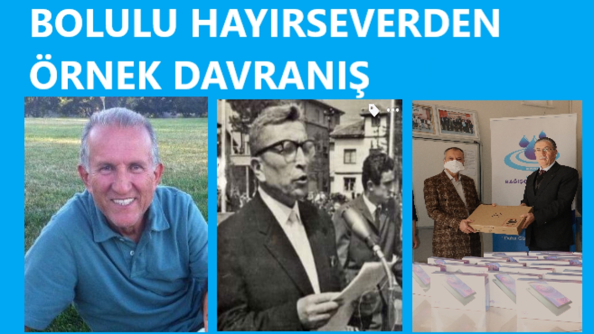 Babasının müdürlük yaptığı okulu unutmadı