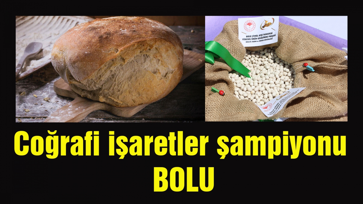 Coğrafi işaretler şampiyonu Bolu