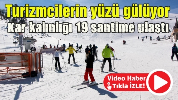 Kar kalınlığı 190 santime ulaştı