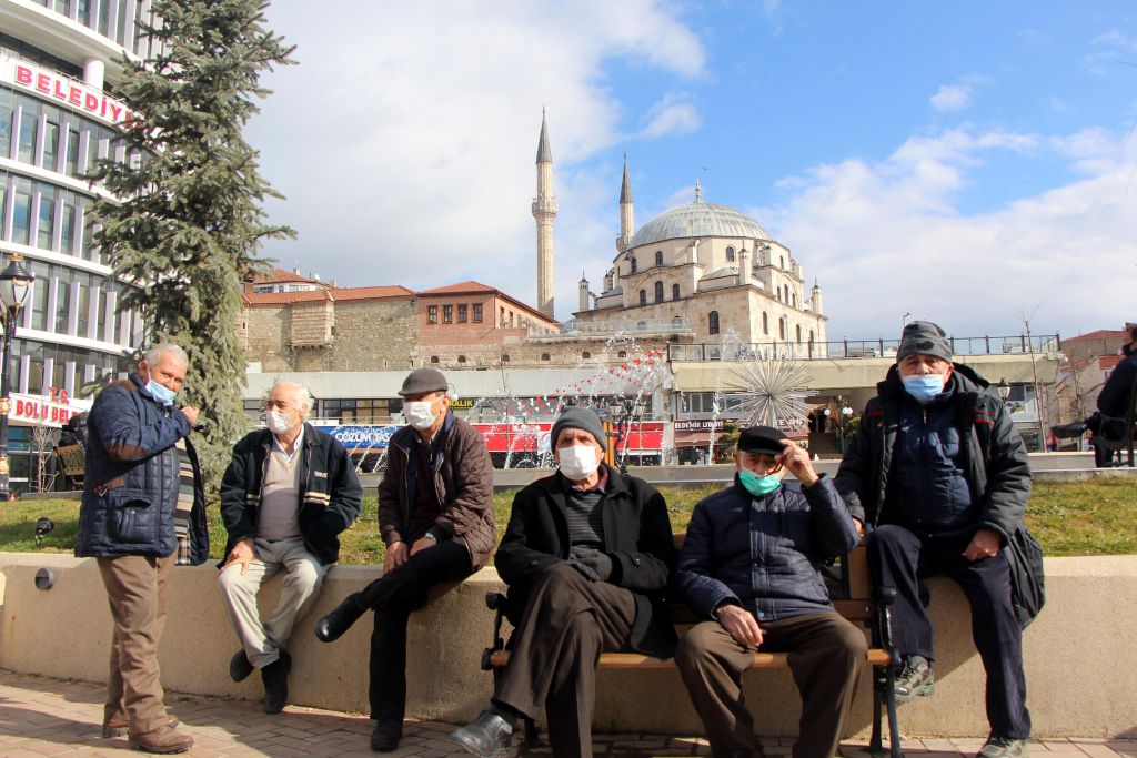 Ayı heykeli Bolu'yu ikiye böldü