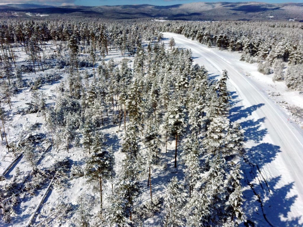 Hasar tespiti drone ile yapıldı