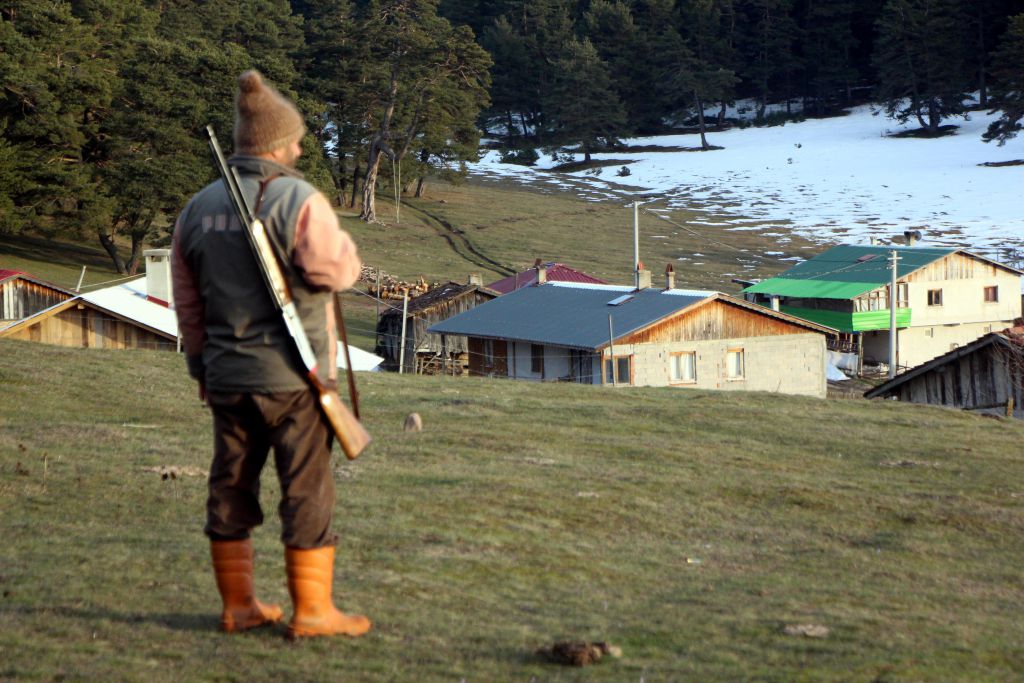 Kış mevsiminde yayla ona emanet