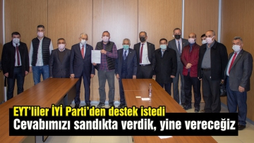 Cevabımızı sandıkta verdik, yine vereceğiz