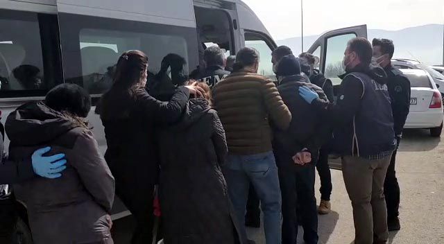 FETÖ şüphelileri kıskıvrak yakalandı