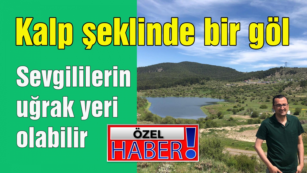 Kalp şeklinde bir göl