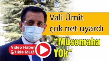 Bolu Valisi Ahmet Ümit: "Apartman yöneticileri dahil olmak üzere herkes uyarıldı"
