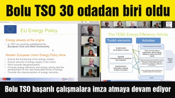 Bolu TSO 30 odadan biri oldu