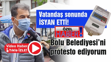 Bolu Belediyesi'ni protesto ediyorum