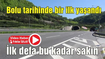 İlk defa bu kadar boş kaldı