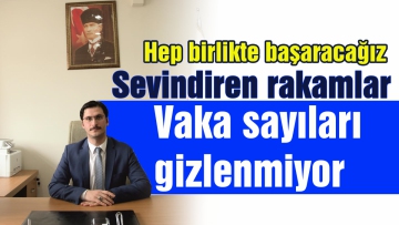 Vaka sayıları gizlenmiyor