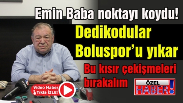 Dedikodular Boluspor'u yıkar