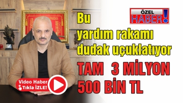 Bu yardım rakamı dudak uçuklatıyor