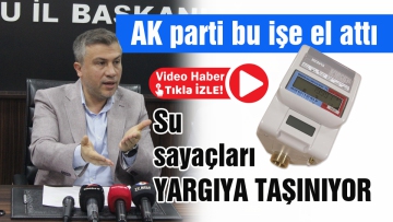 Su sayaçları yargıya taşınıyor