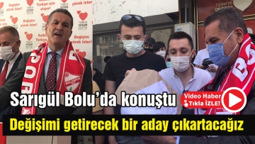 Değişimi getirecek bir aday çıkartacağız