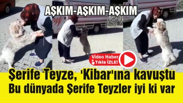 Şerife Teyze, 'Kibar'ına kavuştu