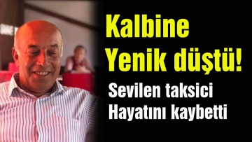 Sevilen taksici kalbine yenik düştü