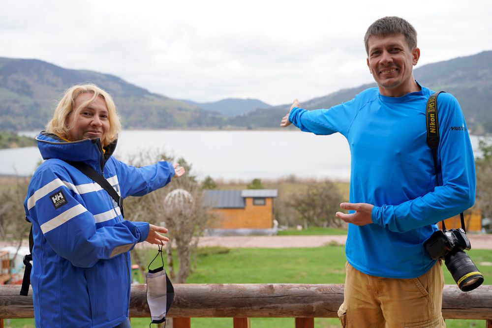 Abant'ın tadını Rus turistler çıkarıyor