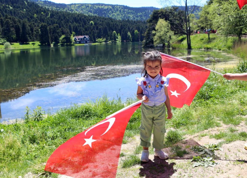 Konser renkli görüntülere sahne oldu