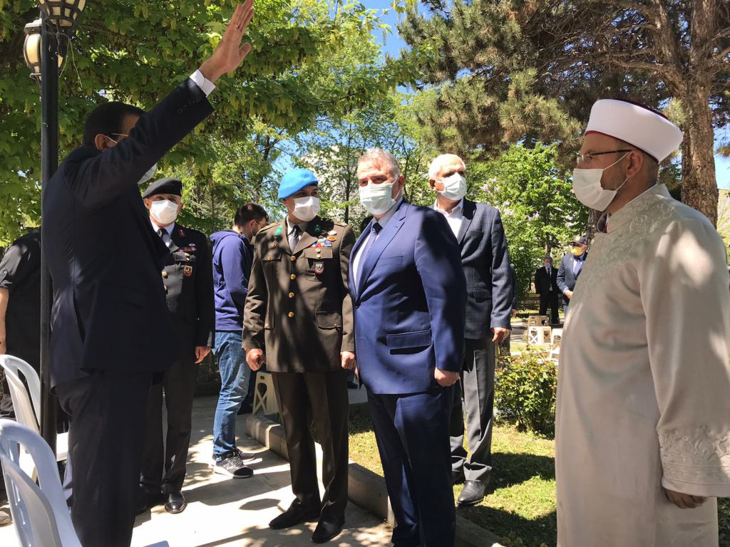 Şehitler dualarla anıldı