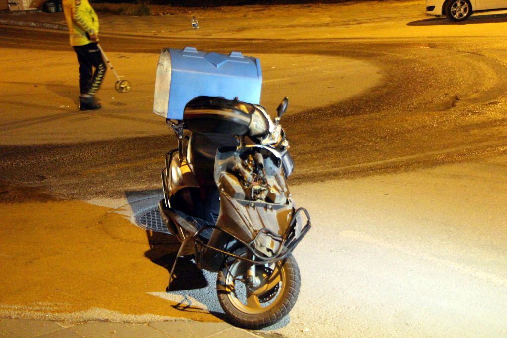 Yolun ortasında can verdi