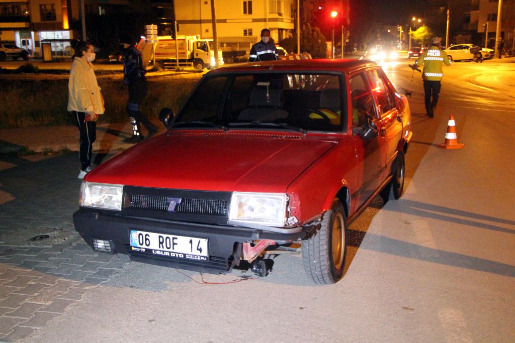 Yolun ortasında can verdi