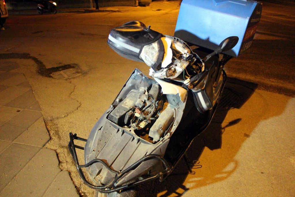 Yolun ortasında can verdi