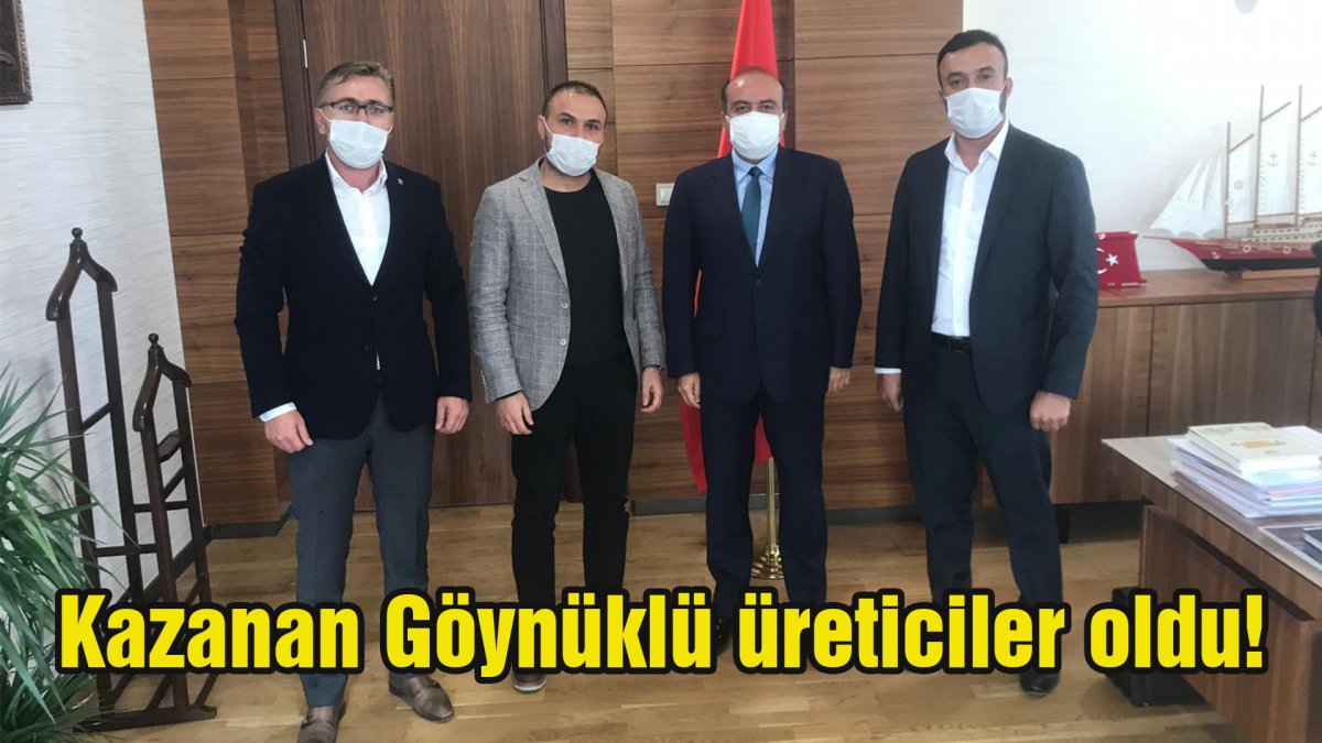 Kazanan Göynüklü üreticiler oldu!