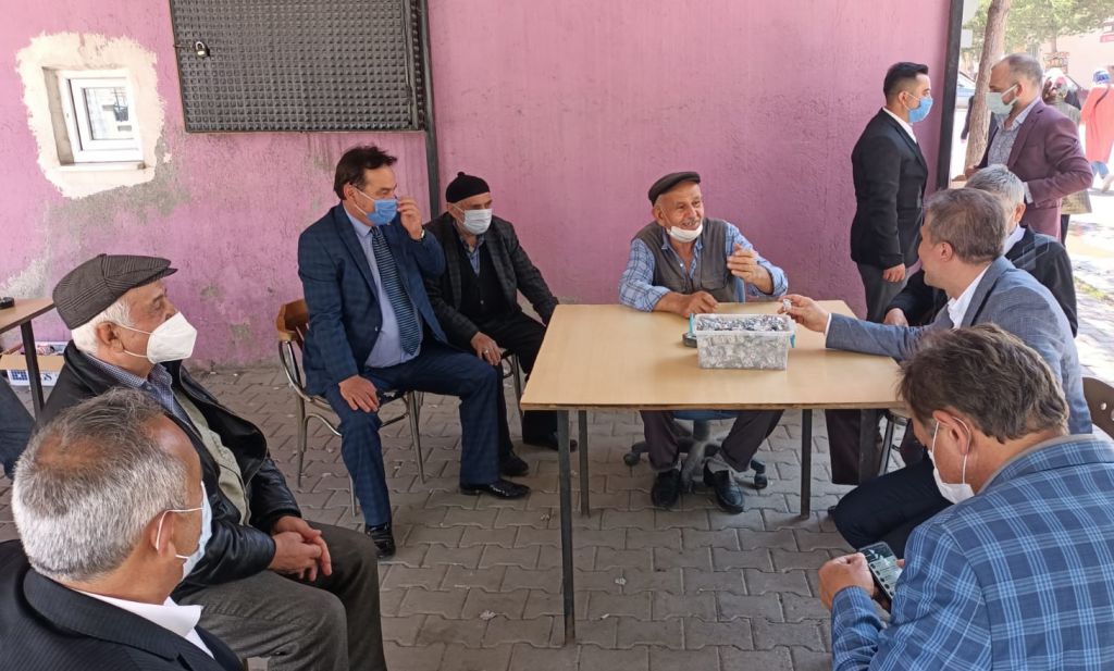 DÖRTDİVANLILAR AK PARTİ İL BAŞKANI SUAT GÜNER'E YOĞUN İLGİ GÖSTERDİ