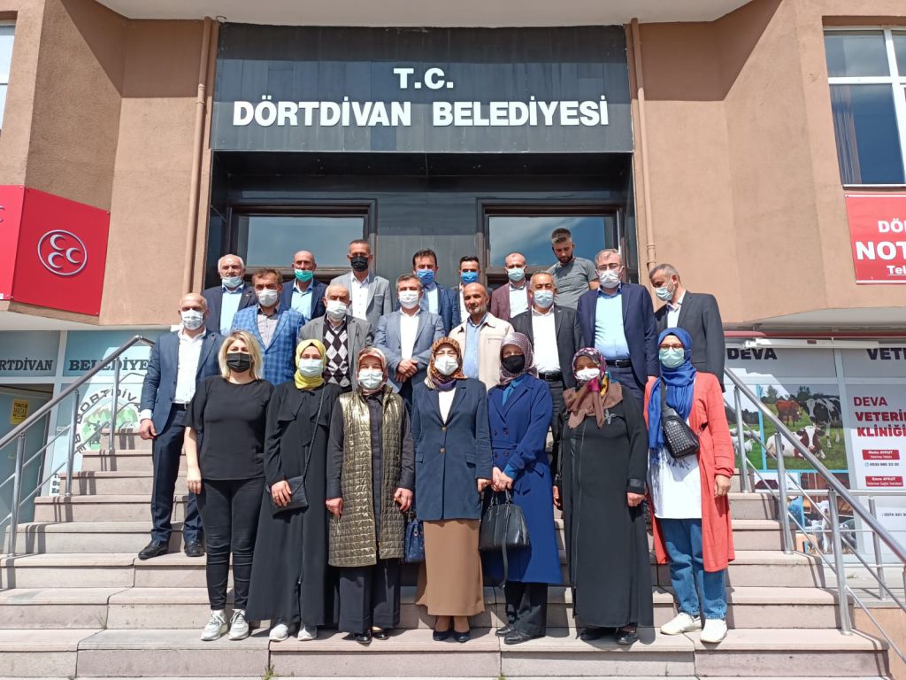 DÖRTDİVANLILAR AK PARTİ İL BAŞKANI SUAT GÜNER'E YOĞUN İLGİ GÖSTERDİ