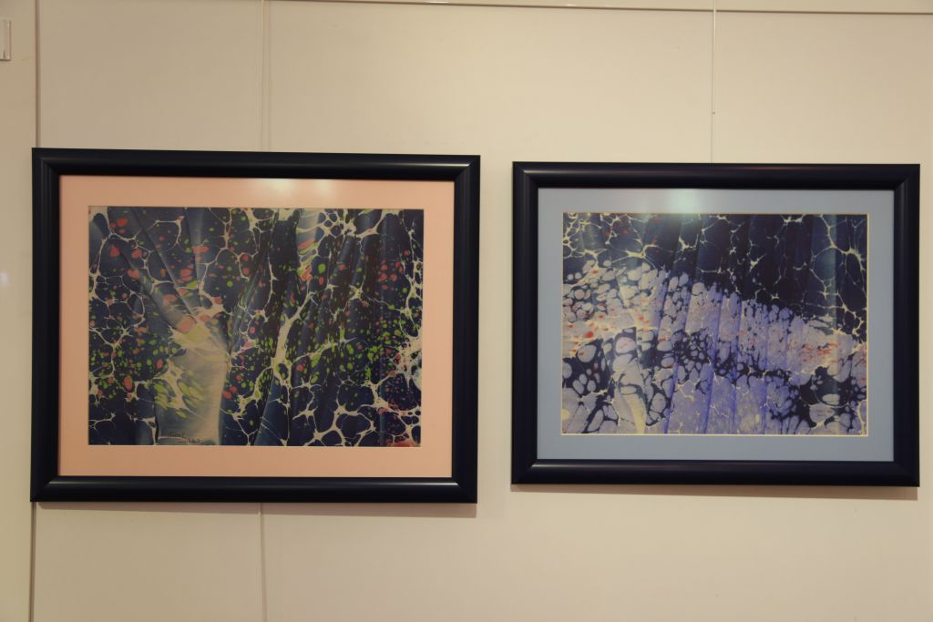 FIRÇALARIN DANSI YAĞLI BOYA RESİM VE EBRU SERGİSİ AÇILDI