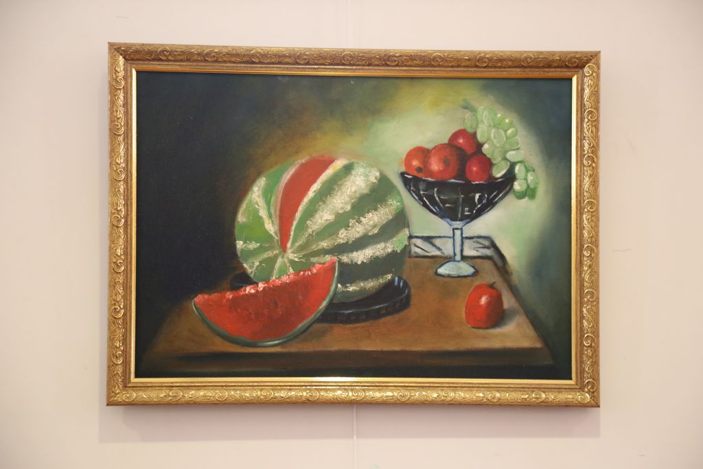 FIRÇALARIN DANSI YAĞLI BOYA RESİM VE EBRU SERGİSİ AÇILDI