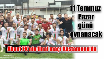 Abant FK 3. Lig'e çok yakın 