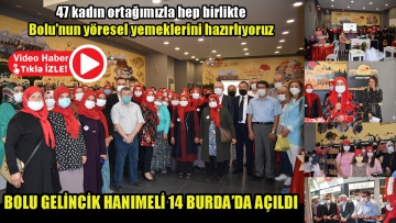 Bolu Gelincik Hanımeli 14 Burda'da açıldı 