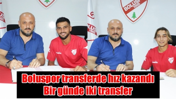 Boluspor'dan çifte transfer  