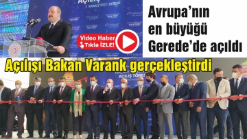 Gıda jelâtininde dev üretim tesisi açıldı