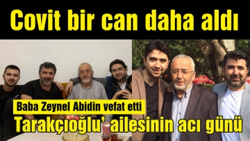 Tarakçıoğlu' ailesinin acı günü