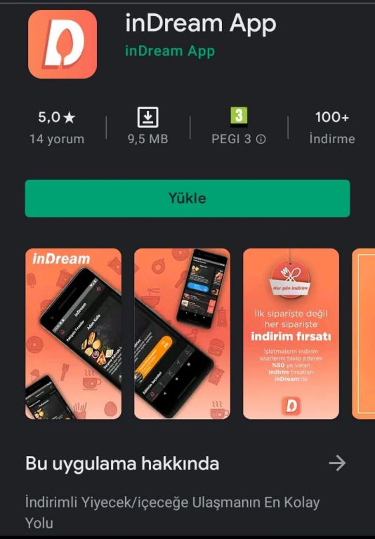 Geleceğe yatırım projesi ‘'İnDream App''