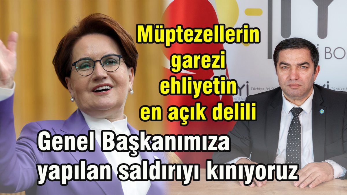 Genel Başkanımıza yapılan saldırıyı kınıyoruz