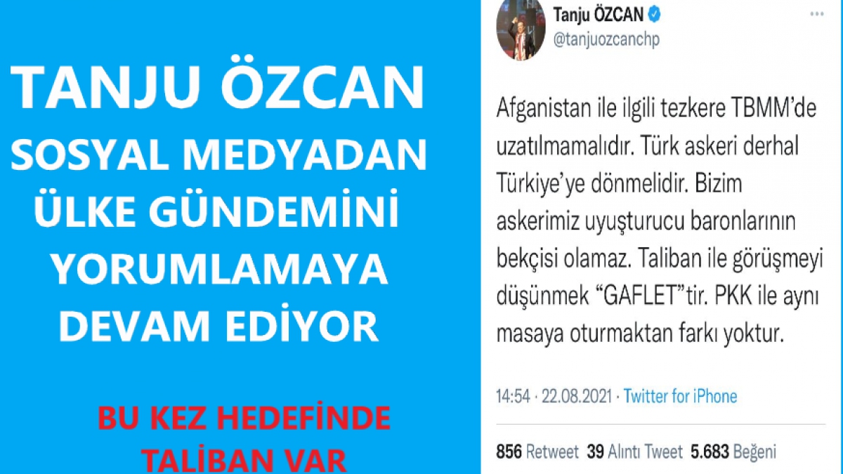 Tanju Özcan ülke gündemi hakkında konuşmaya devam ediyor