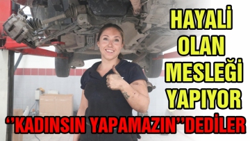 Bolu'nun tek kadın ustası oldu 