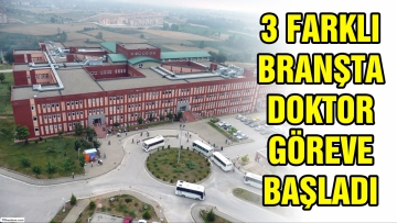 Bolu'ya 3 yeni doktor