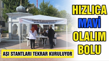 Hızlıca mavi olalım Bolu 