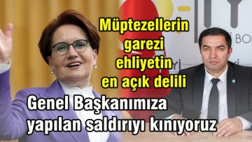 Genel Başkanımıza yapılan saldırıyı kınıyoruz