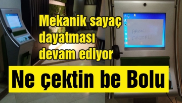 Mekanik sayaç dayatması devam ediyor