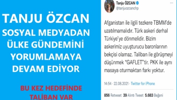 Tanju Özcan ülke gündemi hakkında konuşmaya devam ediyor