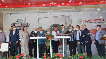 Zübeyde Hanım Camii'nin Temel Atma Töreni gerçekleşti