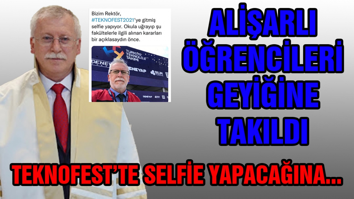 Alişarlı öğrencilerin geyiğine takıldı