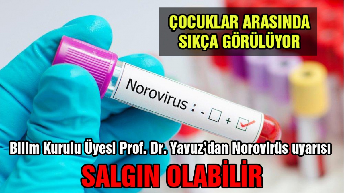 Bilim Kurulu Üyesi Prof. Dr. Yavuz'dan Norovirüs uyarısı