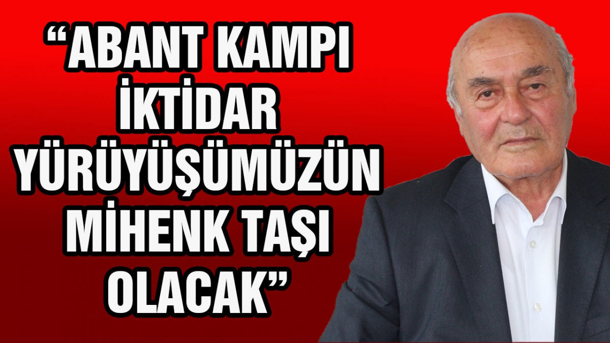 ‘'Toplantımızın iktidar yürüyüşümüzün mihenk taşı olmasını diliyorum''